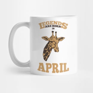 April The Baby Giraffe Mug